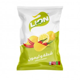 Paprika and Limon Chips lion 90Gr