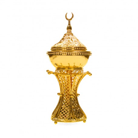 مبخرة كهربائية ذهبي هلال
