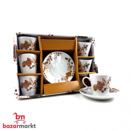 Arabic Coffee Cups 6 Piece