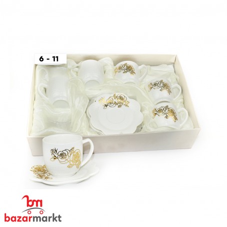 Arabic Coffee Cups 6 Piece