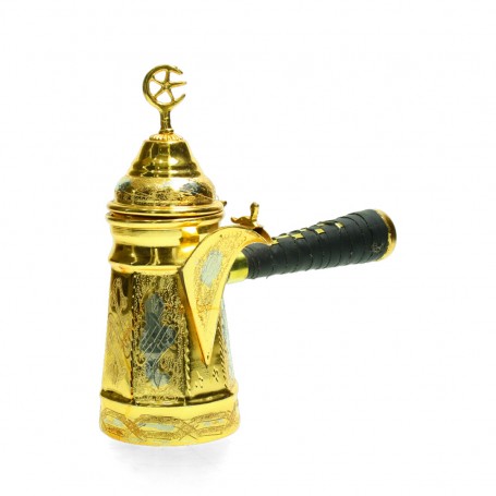 مصب قهوة عربية دلة نحاس 02 Aيمين