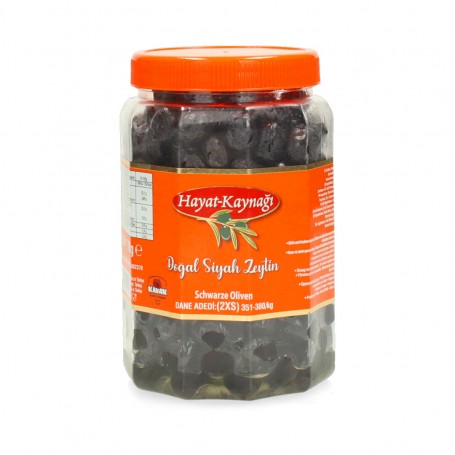 Black Olives  HAYAT Yagli 700Gr