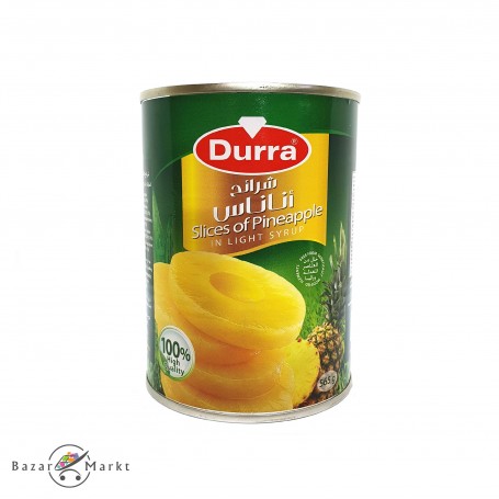 Scheiben von Ananas Durra 565Gr