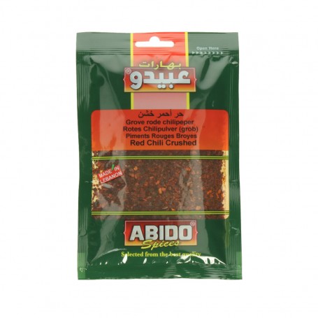 Red Chilli Coarse  Abido  50Gr