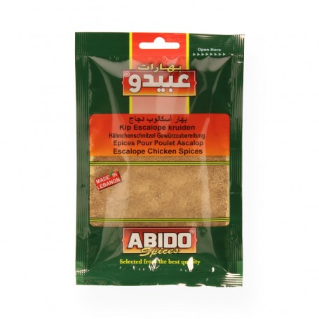 Escalope Chicken Spices Abido 50Gr