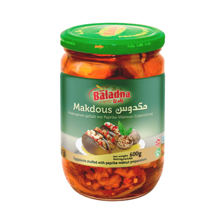 Gefüllte Eierpflanze - Mackdous Baladna 600Gr