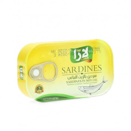 Sardinen in Gemüseöl LARA 125Gr