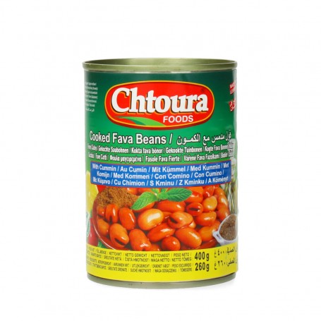 Geckochte saubohnen / Kümmel Chtoura foods 400Gr