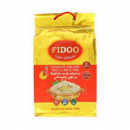 Basmati Rice sella Fidoo 4500Gr