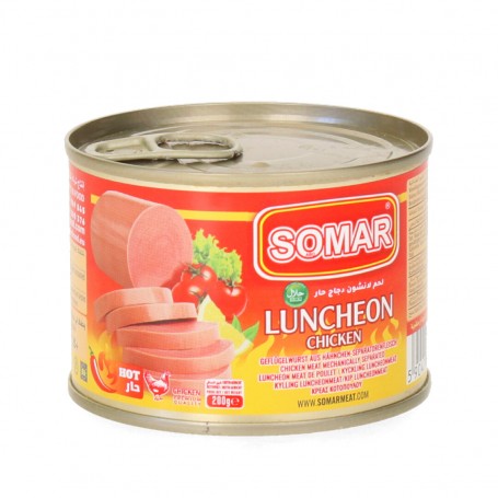 Huhn Luncheon Scharf Somar  200Gr