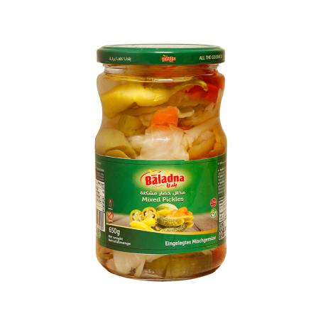 Mixed Pickles Baladna 660Gr