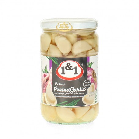 Eingelegte Knoblauch  1&1 700Gr