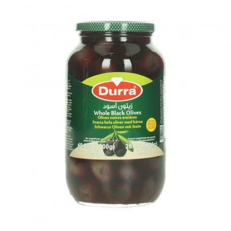 Schwarze olieven Durra 1300Gr