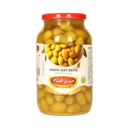 Grüne Olieven JALAT Kalamata Sedi Hesham 1300Gr