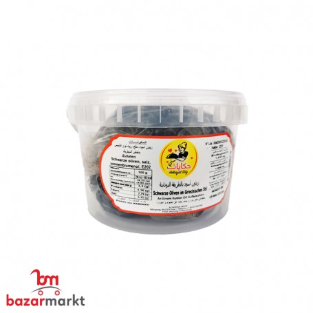 Black Olives  Hekayat 1800Gr