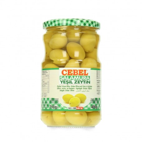 Grüne Olieven geschnitten CEBEL 710/400Gr