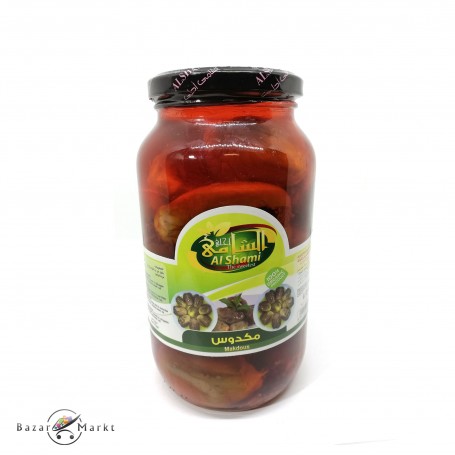 Stuffed Egg-Plant in oil / Mackdous Alshami 1300Gr
