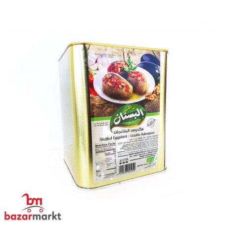 مكدوس باذنجان بالزيت سوري البستان 7 كغ