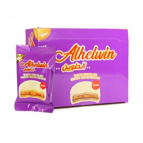 White chocolate covered biscuits Alhelwin  10pe