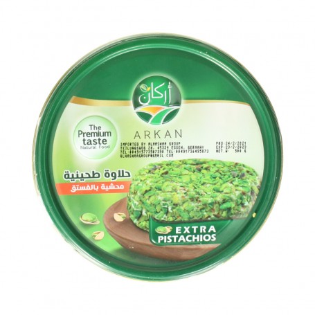 Halawa with Pistachio Extra Arkan 500Gr