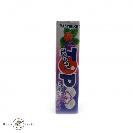 Kaugummi Himbeere Top Fresh 4 Stück