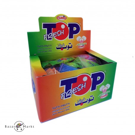 علكة توب فريش 100 ظرف