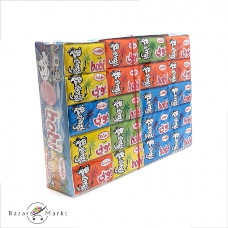 Gum Tutti Frutti BOBBI 60 Pieces
