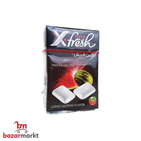 علكة بطعم البطيخ اكس فريش 24 غرام