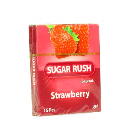 Kaugummi Erdbeere Sugar Rush 35 Gr