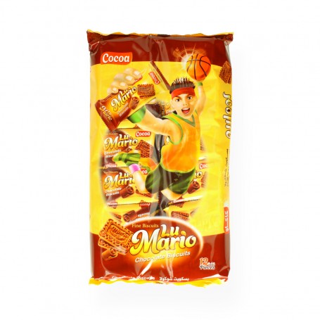 Feine Kekse mit Schokolade Lu Mario 12 St