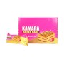 Kuchen gefüllt mit Vanillecreme und Erdbeermarmelade KAMARA 12 Stück