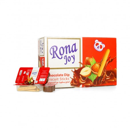 Biscuit With Chocolate Rona Joy 24pieces