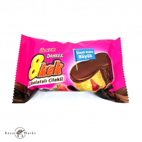 Keks Schokalade und Erdbeere DANKEK Ülker 55 Gr
