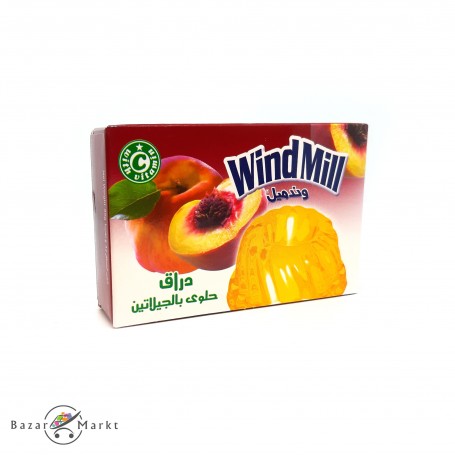 Gelatin Dessert peach WindMill 85Gr