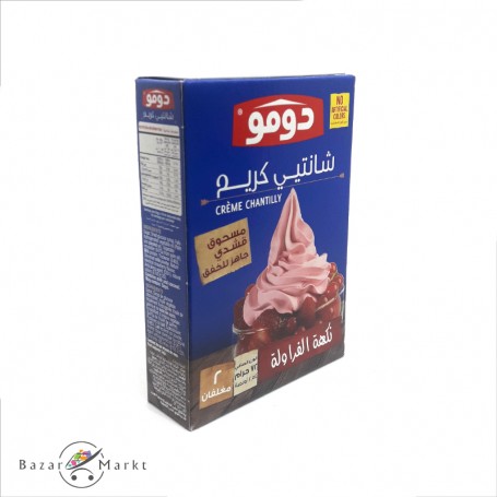 كريم شانتيه فراولة دومو 72غرام