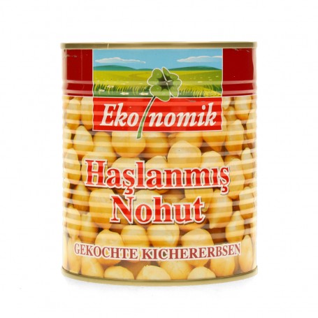 Gekochte kichererbsen Economik 850Gr