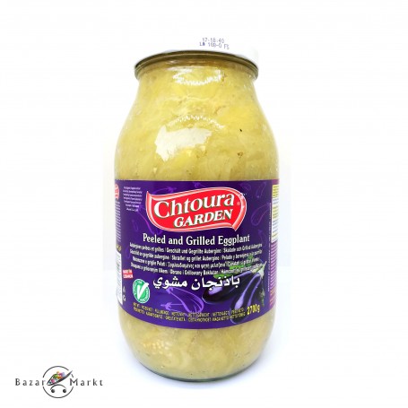 Gegrillte Auberginen Gläser Chtoura Garden 2700Gr