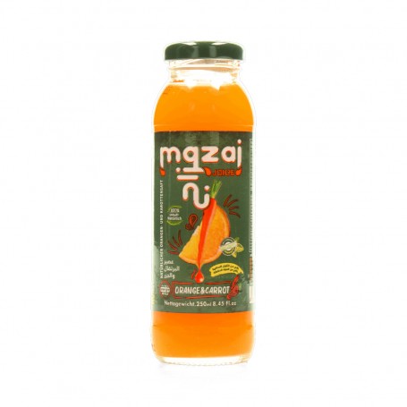 Natürlicher Saft mit Orangen- und Karottengeschmack 250 ml