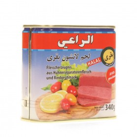 Luncheon Fleisch Rindfleisch AlRaii 340Gr