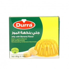 Gelatin Dessert Banana Durra 80Gr