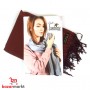 Shal yasmin Dark red