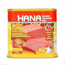 Huhn Luncheon Fleisch Scharf HANA 340Gr