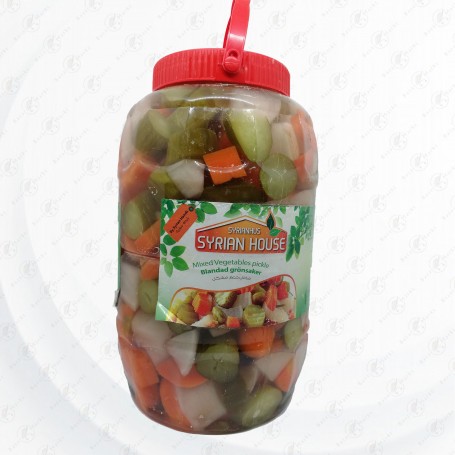 Eingelegte Gemüse Syrian House 2900/1650Gr