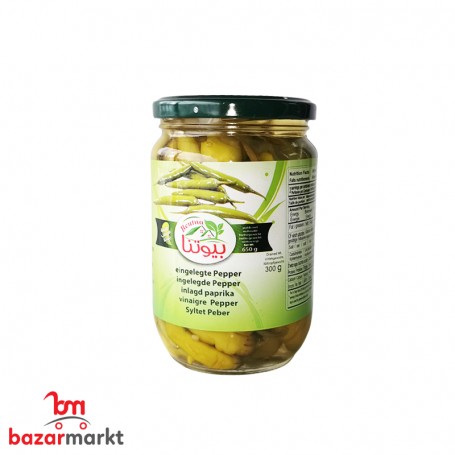 Pickles Pepper Beutna 650Gr