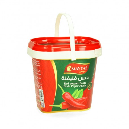 Zerkleinerte rote Paprika MAYYAS 1000Gr