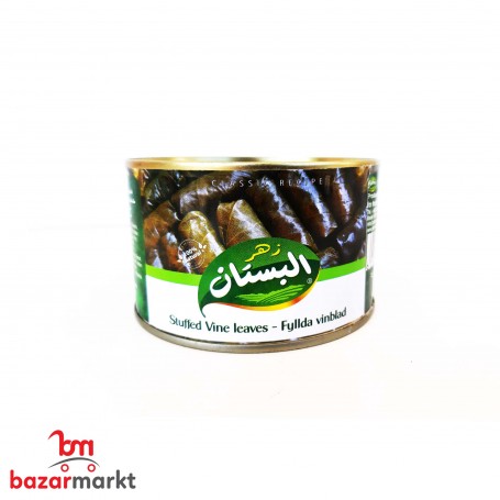 ورق عنب محشي يالنجي البستان 400 غرام