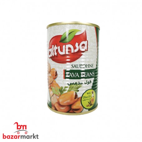Gekochte dicke Ackerbohnen (bajella) AlTunsa 400Gr