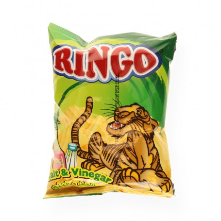 شيبس ملح و خل رينغو 20 غرام