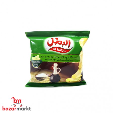 Chips  Essig und salz Al Batal 12Gr