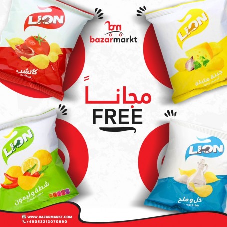 Chips lion 4st